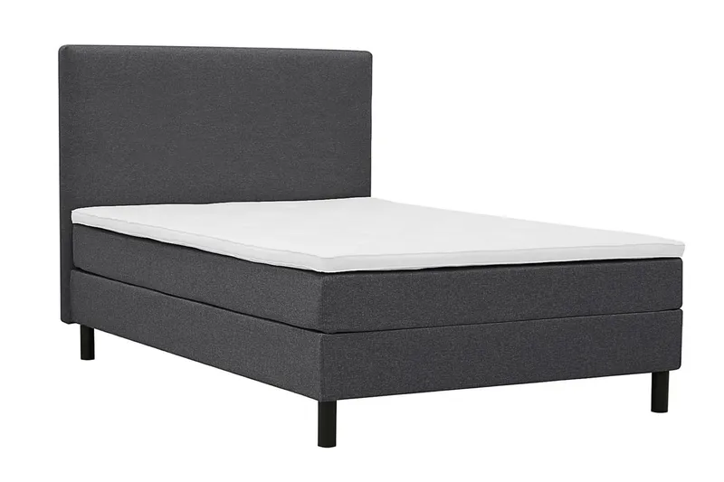 Dream Komplett Sängpaket 120x200 cm Slät Sänggavel Sawana 05 - Mörkgrå - Möbler - Sovrum - Sängar - Kontinentalsängar