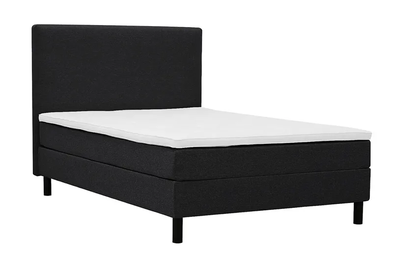 Dream Komplett Sängpaket 120x200 cm Slät Sänggavel - Svart - Möbler - Sovrum - Sängar - Kontinentalsängar