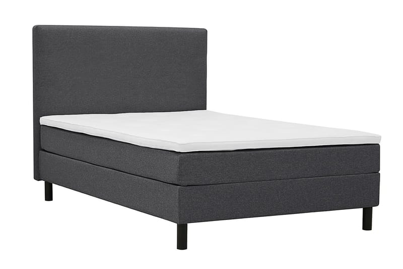 Dream Komplett Sängpaket 140x200 cm Slät Sänggavel - Mörkgrå - Möbler - Sovrum - Sängar - Komplett Sängpaket