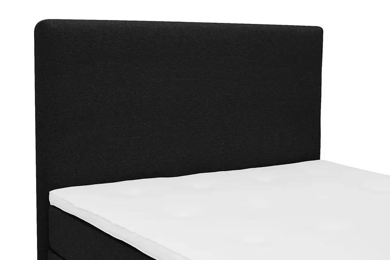 Dream Komplett Sängpaket 150x200 cm Slät Sänggavel - Svart - Möbler - Sovrum - Sängar - Kontinentalsängar