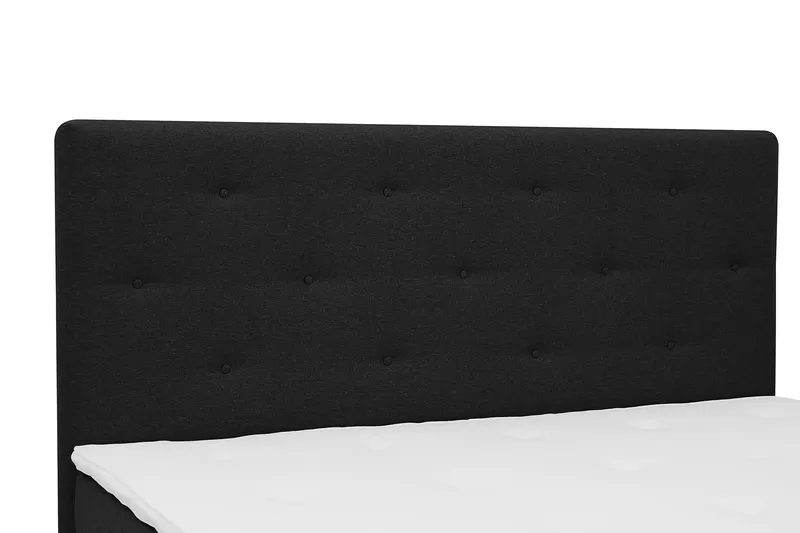 Dream Komplett Sängpaket 160 cm Sänggavel 2 Sawana 14 - Svart - Möbler - Sovrum - Sängar - Kontinentalsängar