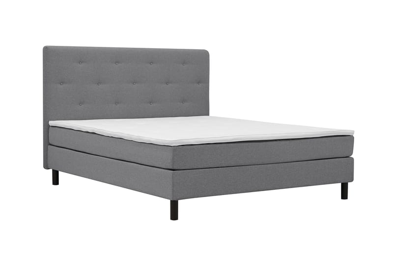DREAM Komplett Sängpaket 160x200 cm Grå - Grå - Möbler - Sovrum - Sängar - Komplett Sängpaket