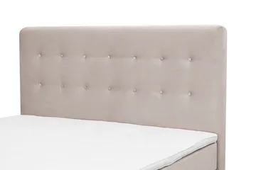 Dream Komplett Sängpaket 160x200 cm Knappar - Beige - Möbler - Sovrum - Sängar - Kontinentalsängar
