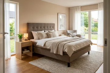 Dream Komplett Sängpaket 160x200 cm Knappar - Brun - Möbler - Sovrum - Sängar - Komplett Sängpaket