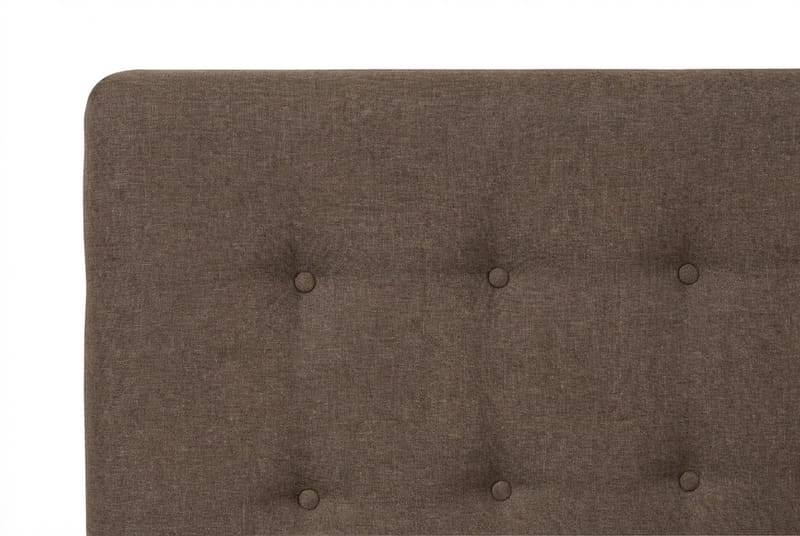 Dream Komplett Sängpaket 160x200 cm Knappar - Brun - Möbler - Sovrum - Sängar - Komplett Sängpaket