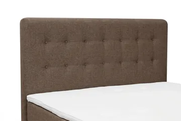 Dream Komplett Sängpaket 160x200 cm Knappar - Brun - Möbler - Sovrum - Sängar - Komplett Sängpaket