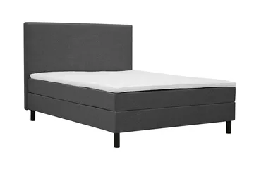 Dream Komplett Sängpaket 160x200 cm Slät Sänggavel - Mörkgrå - Möbler - Sovrum - Sängar - Komplett Sängpaket