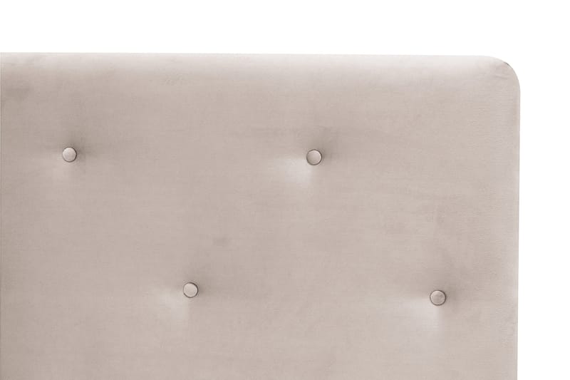 Dream Komplett Sängpaket 180x200 cm Assymetriska knappar - Beige - Möbler - Sovrum - Sängar - Kontinentalsängar