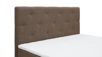 Dream Komplett Sängpaket 180x200 cm Assymetriska knappar - Brun - Möbler - Sovrum - Sängar - Komplett Sängpaket