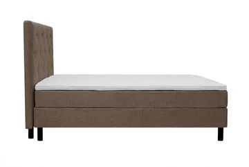 Dream Komplett Sängpaket 180x200 cm Assymetriska knappar - Brun - Möbler - Sovrum - Sängar - Komplett Sängpaket