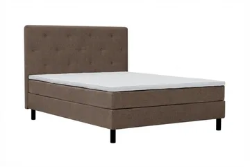 Dream Komplett Sängpaket 180x200 cm Assymetriska knappar - Brun - Möbler - Sovrum - Sängar - Komplett Sängpaket