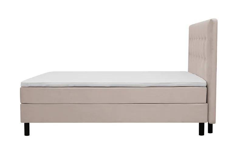 Dream Komplett Sängpaket 180x200 cm Knappar - Beige - Möbler - Sovrum - Sängar - Kontinentalsängar
