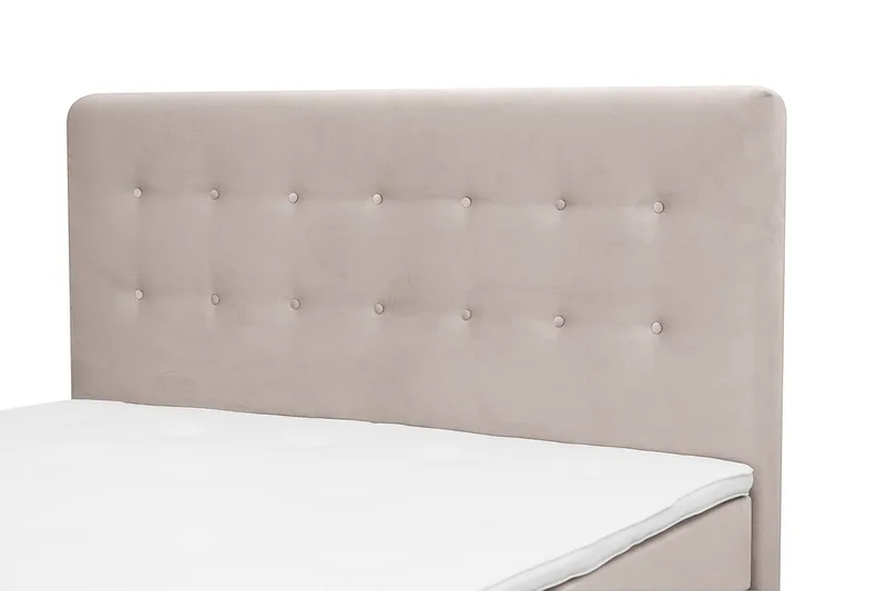Dream Komplett Sängpaket 180x200 cm Knappar - Beige - Möbler - Sovrum - Sängar - Kontinentalsängar