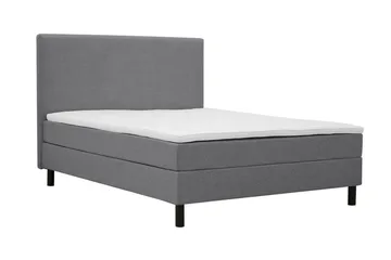 Dream Komplett Sängpaket 180x200 cm Slät Sänggavel - Grå - Möbler - Sovrum - Sängar - Komplett Sängpaket