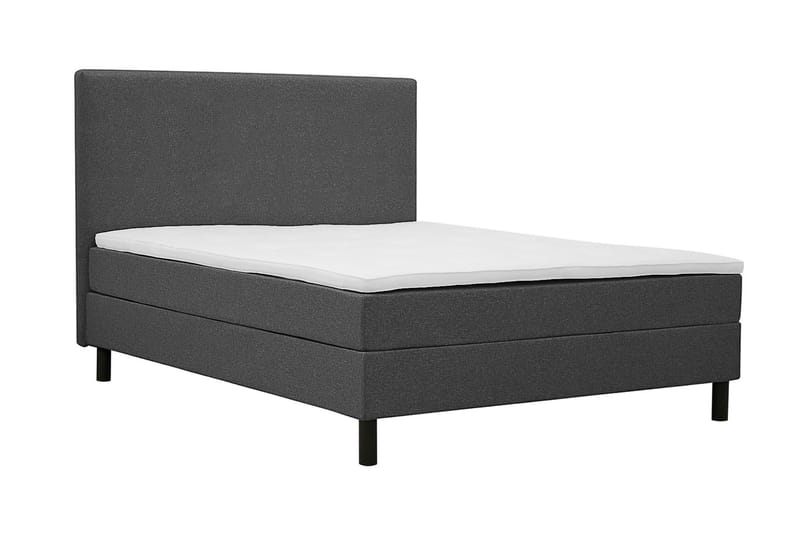 Dream Komplett Sängpaket 180x200 cm Slät Sänggavel - Mörkgrå - Möbler - Sovrum - Sängar - Komplett Sängpaket