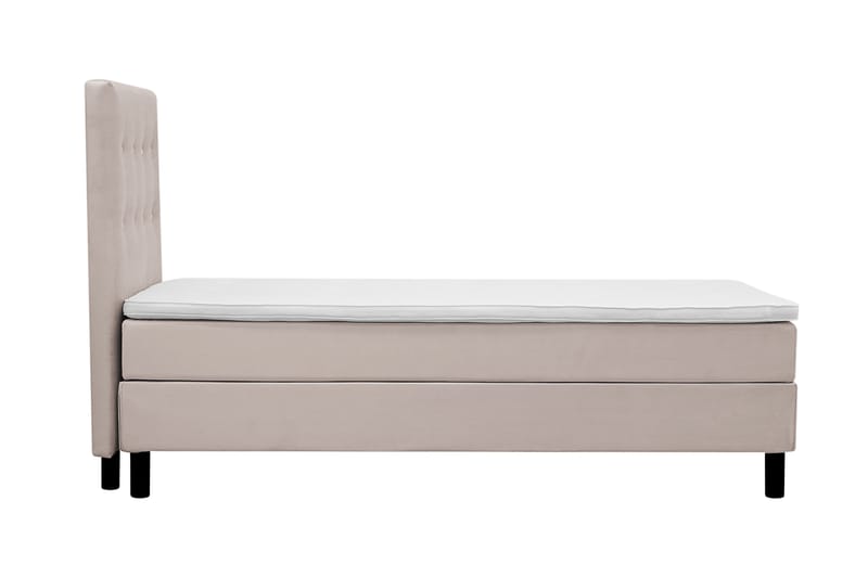 Dream Komplett Sängpaket 90x200 cm Knappar - Beige - Möbler - Sovrum - Sängar - Kontinentalsängar