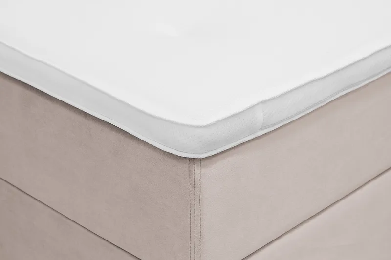 Dream Komplett Sängpaket 90x200 cm Knappar - Beige - Möbler - Sovrum - Sängar - Kontinentalsängar