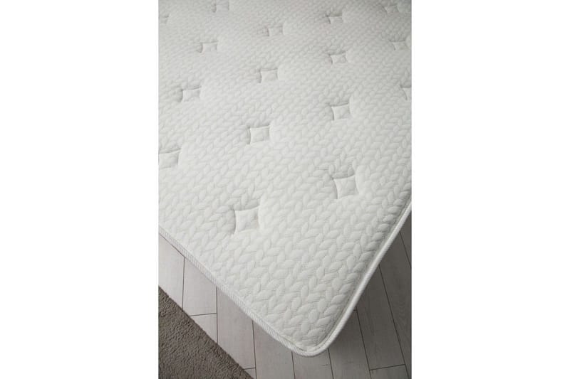 Dubbelmadrass, Bas & Huvudgavel Sudamoon Set Dammig Veya - 140 x 35 x 208 cm - Möbler - Sovrum - Sängar - Komplett Sängpaket