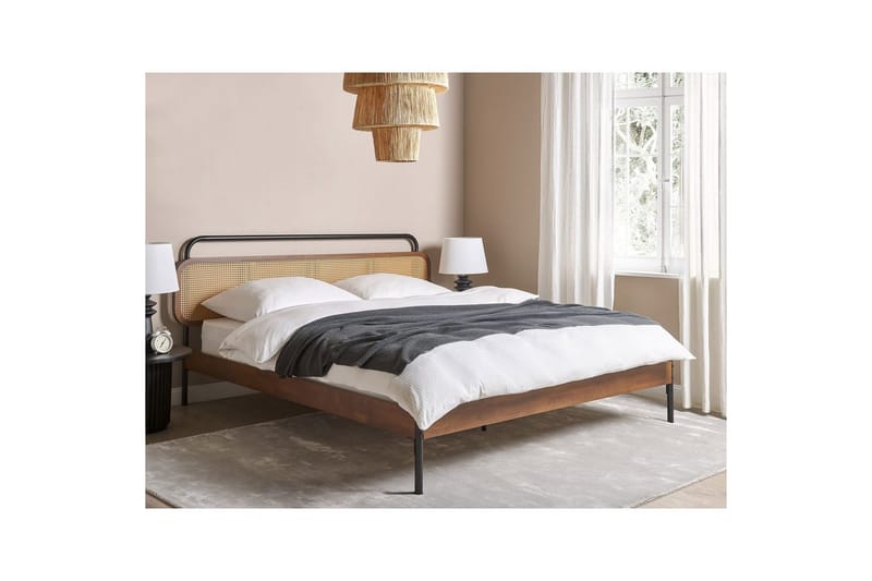 Dubbelsäng Boussicourt med lamellram 180x200 cm - 180x200 cm - Möbler - Sovrum - Sängar - Ramsäng