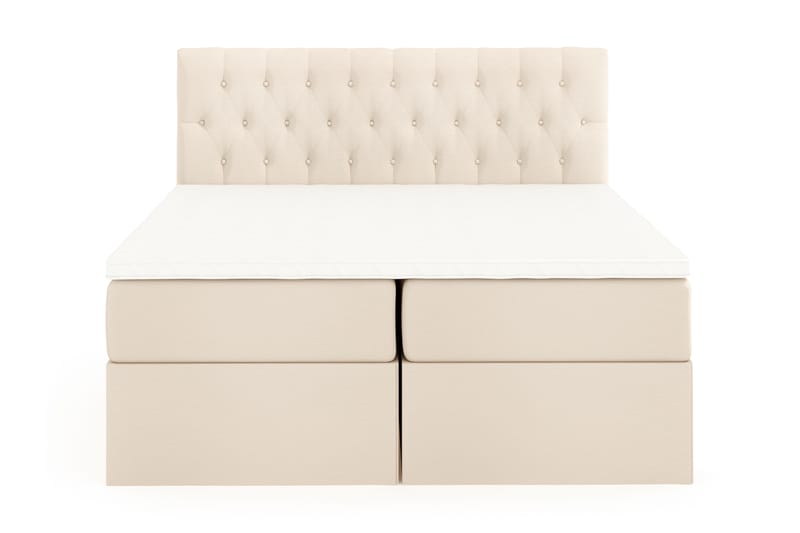 BOXBED Förvaringssäng 180 Beige - Möbler - Sovrum - Sängar - Dubbelsängar