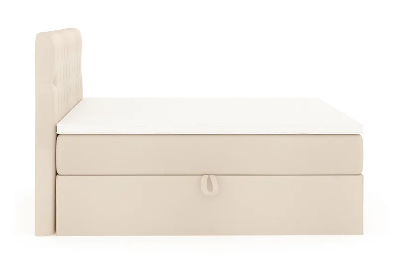 Boxy Box Bed 180x200 cm - Beige - Möbler - Sovrum - Sängar - Dubbelsängar