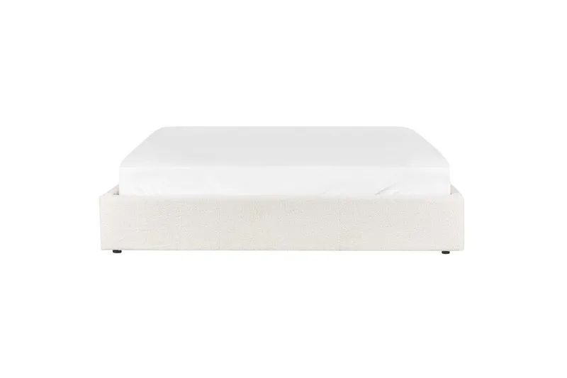 Dubbelsäng Dinan med lamellram Vit, 180x200 cm - Vit, 180x200 cm - Möbler - Sovrum - Sängar - Sängar med förvaring