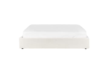 Dubbelsäng Dinan med lamellram Vit, 180x200 cm - Vit, 180x200 cm - Möbler - Sovrum - Sängar - Sängar med förvaring