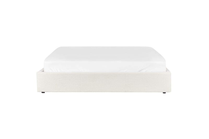 Dubbelsäng Dinan med lamellram Vit, 180x200 cm - Vit, 180x200 cm - Möbler - Sovrum - Sängar - Sängar med förvaring