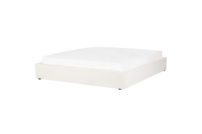 Dubbelsäng Dinan med lamellram Vit, 180x200 cm - Vit, 180x200 cm - Möbler - Sovrum - Sängar - Sängar med förvaring