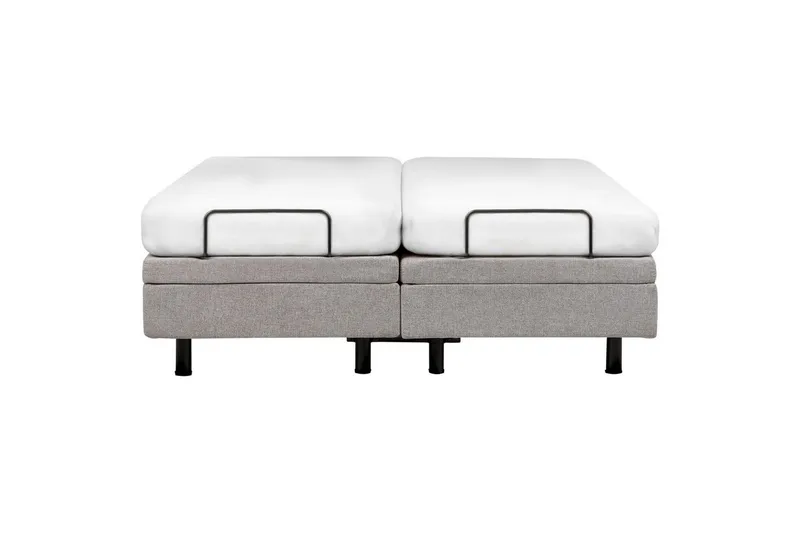 Dubbelsäng Duke II Grå-Svart, 160x200 cm - Grå-Svart, 160x200 cm - Möbler - Sovrum - Sängar - Komplett Sängpaket