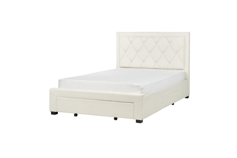 Dubbelsäng Lievin med förvaring 140x200 cm - 140x200 cm - Möbler - Sovrum - Sängar - Sängar med förvaring