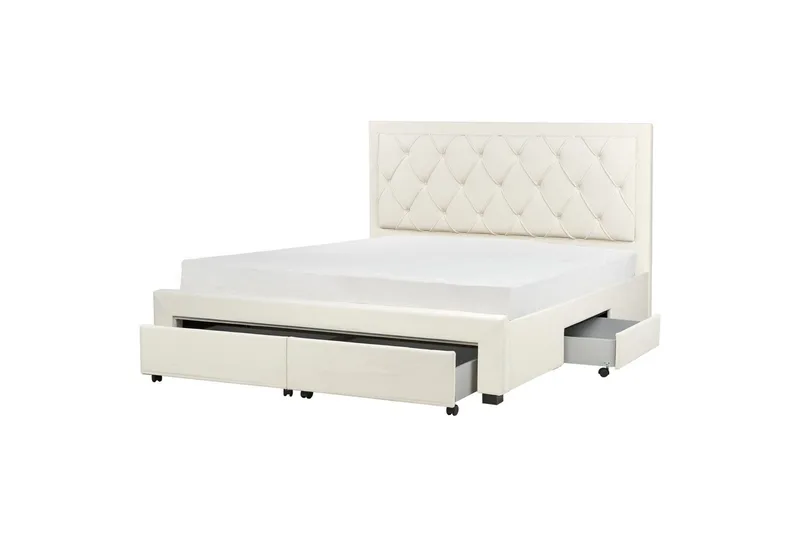 Dubbelsäng Lievin med förvaring 180x200 cm, 180x200 cm