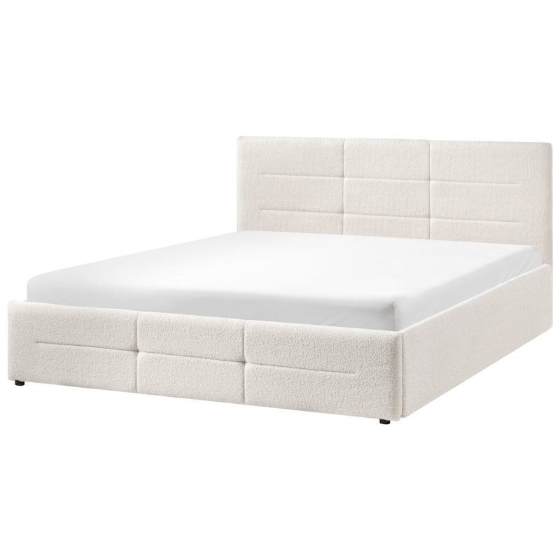 Dubbelsäng Massognes 160x200 cm - Off-White - Möbler - Sovrum - Sängar - Sängar med förvaring
