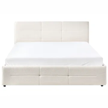 Dubbelsäng Massognes 160x200 cm - Off-White - Möbler - Sovrum - Sängar - Sängar med förvaring