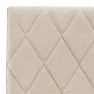 Dubbelsäng Rochefort 180x200 cm - Beige - Möbler - Sovrum - Sängram & sängstomme