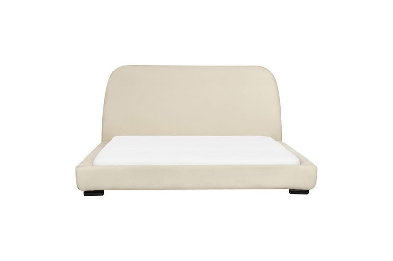 Dubbelsäng Roisel med lamellram 160x200, Polyester - 160x200, Polyester - Möbler - Sovrum - Sängram & sängstomme