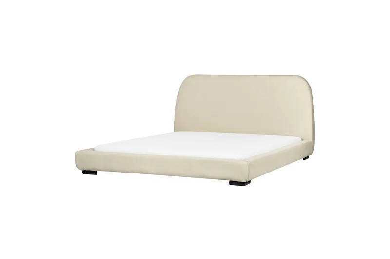Dubbelsäng Roisel med lamellram 160x200, Polyester - 160x200, Polyester - Möbler - Sovrum - Sängram & sängstomme