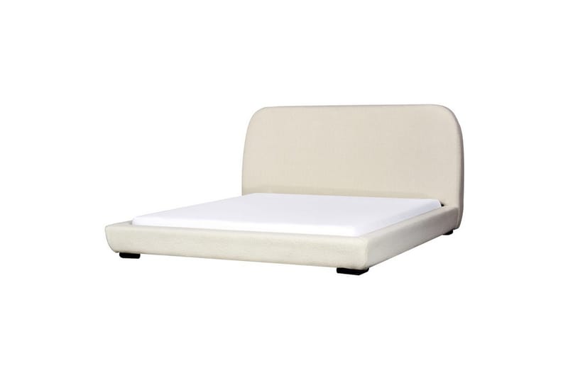 Dubbelsäng Roisel med lamellram 180x200, Bouclé - 180x200, Bouclé - Möbler - Sovrum - Sängar - Ramsäng