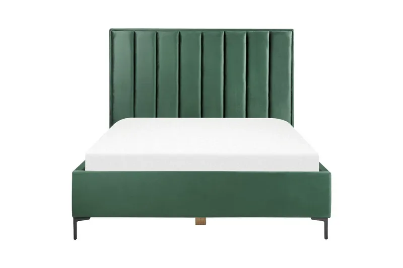 Dubbelsäng Sezanne med förvaring Grön-Svart, 160x200 cm - Grön-Svart, 160x200 cm - Möbler - Sovrum - Sängar - Sängar med förvaring