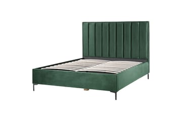 Dubbelsäng Sezanne med förvaring Grön-Svart, 180x200 cm - Grön-Svart, 180x200 cm - Möbler - Sovrum - Sängar - Sängar med förvaring