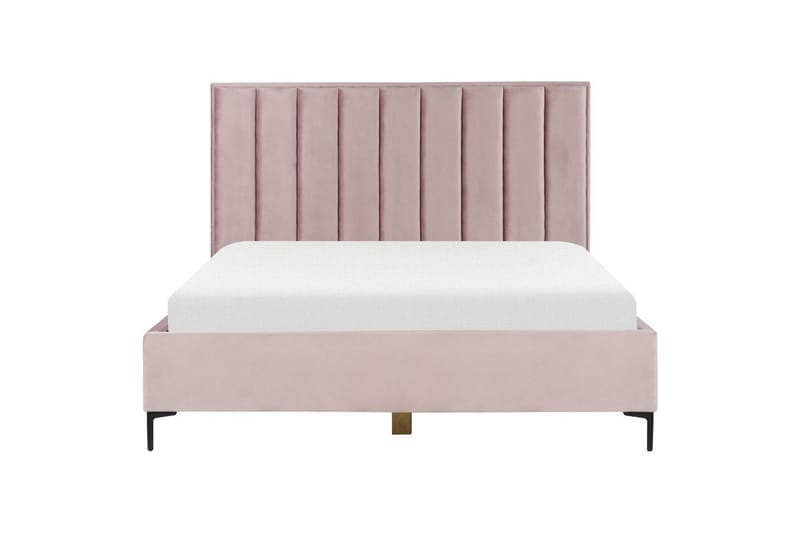 Dubbelsäng Sezanne med förvaring Rosa-Svart, 180x200 cm - Rosa-Svart, 180x200 cm - Möbler - Sovrum - Sängar - Sängar med förvaring