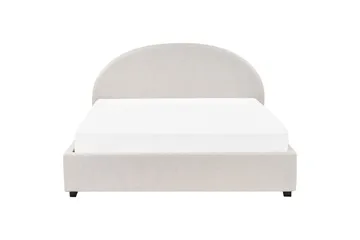 Dubbelsäng Vaucluse med förvaring Beige, 180x200 cm, Polyester - Beige, 180x200 cm, Polyester - Möbler - Sovrum - Sängar - Sängar med förvaring