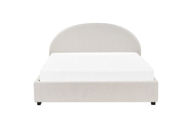 Dubbelsäng Vaucluse med förvaring Beige, 180x200 cm, Polyester - Beige, 180x200 cm, Polyester - Möbler - Sovrum - Sängar - Sängar med förvaring
