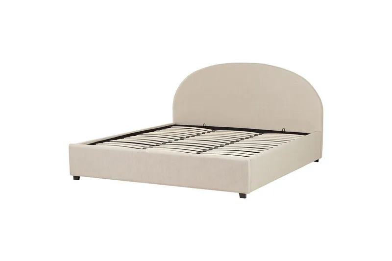 Dubbelsäng Vaucluse med förvaring Sandeige, 180x200 cm, Polyester - Sandeige, 180x200 cm, Polyester - Möbler - Sovrum - Sängar - Sängar med förvaring