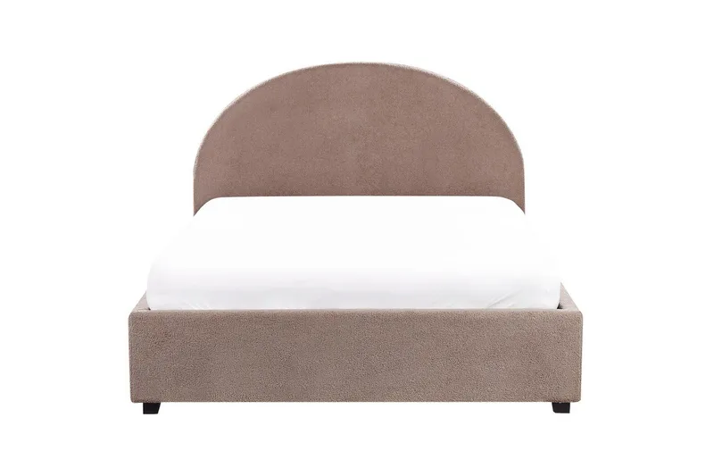 Dubbelsäng Vaucluse med förvaring Taupe, 140x200 cm, Bouclé - Taupe, 140x200 cm, Bouclé - Möbler - Sovrum - Sängar - Sängar med förvaring