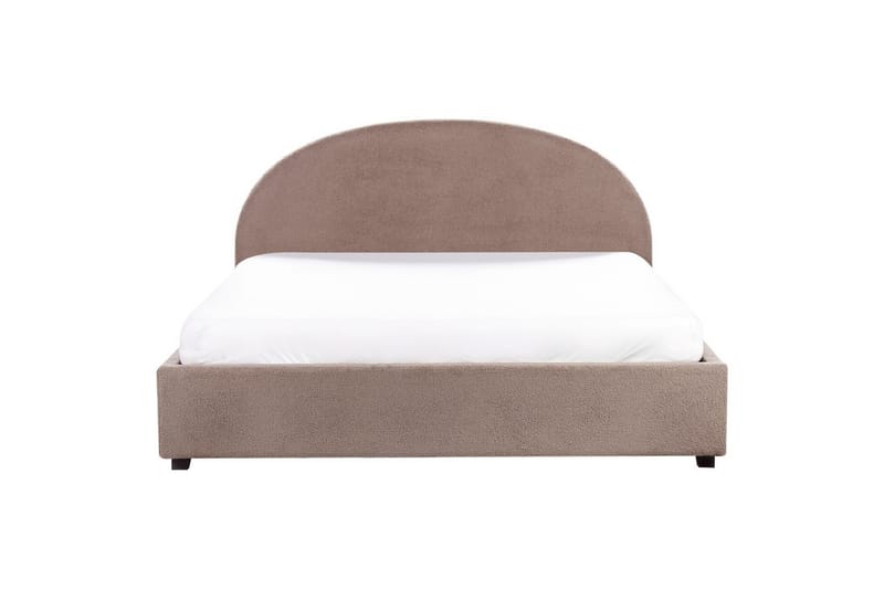Dubbelsäng Vaucluse med förvaring Taupe, 180x200 cm, Bouclé - Taupe, 180x200 cm, Bouclé - Möbler - Sovrum - Sängar - Sängar med förvaring