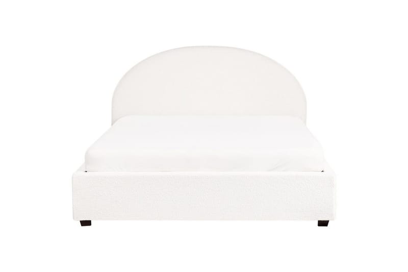 Dubbelsäng Vaucluse med förvaring Vit, 160x200 cm, Bouclé - Vit, 160x200 cm, Bouclé - Möbler - Sovrum - Sängar - Sängar med förvaring