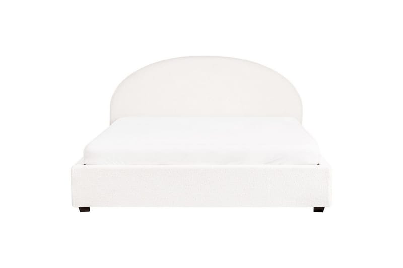 Dubbelsäng Vaucluse med förvaring Vit, 180x200 cm, Bouclé - Vit, 180x200 cm, Bouclé - Möbler - Sovrum - Sängar - Sängar med förvaring