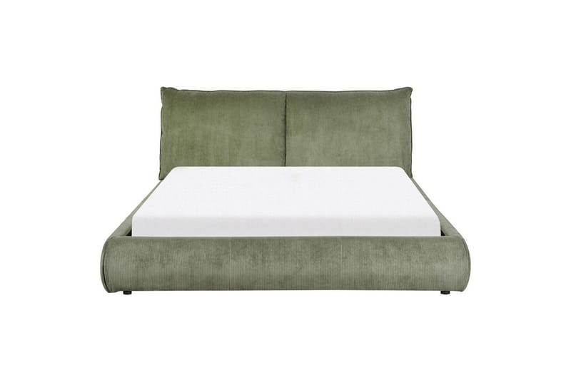 Dubbelsäng Vinay med lamellram Grön, 160x200 cm - Grön, 160x200 cm - Möbler - Sovrum - Sängar - Ramsäng
