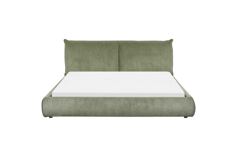 Dubbelsäng Vinay med lamellram Grön, 180x200 cm - Grön, 180x200 cm - Möbler - Sovrum - Sängar - Ramsäng
